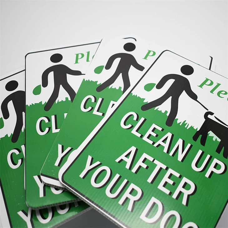 Advertising Corrugated Plastic Yard Signs
