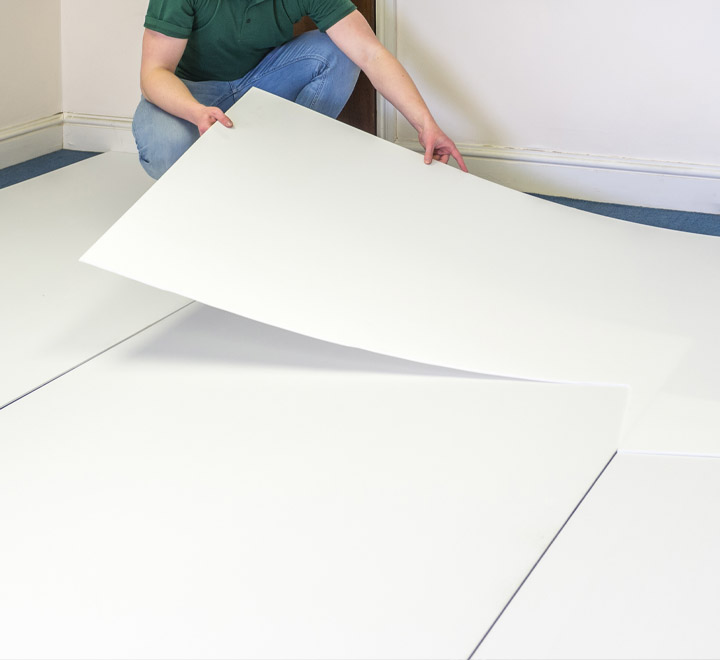 PP Corrugated Plastic Floor Protection Rolls